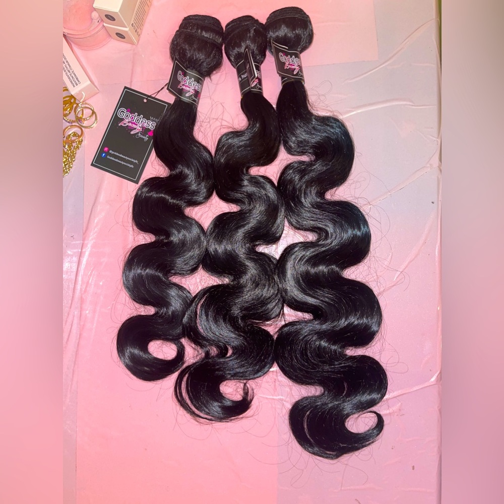 Goddessbeautysociety Bodywave Virgin Human Hair Bundles